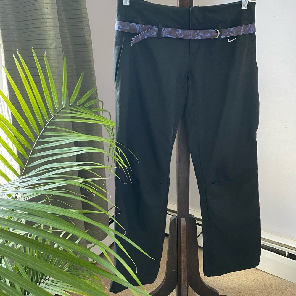 Black athletic Nike Fit dry pants